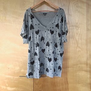 Like new, Torrid heart 🖤 top